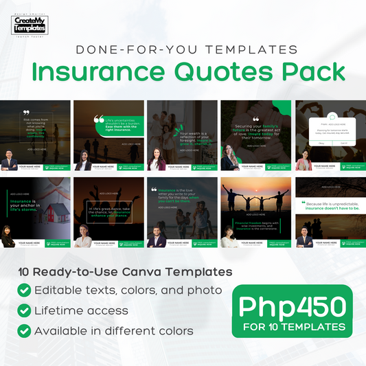 Insurance Quotes Pack - Green