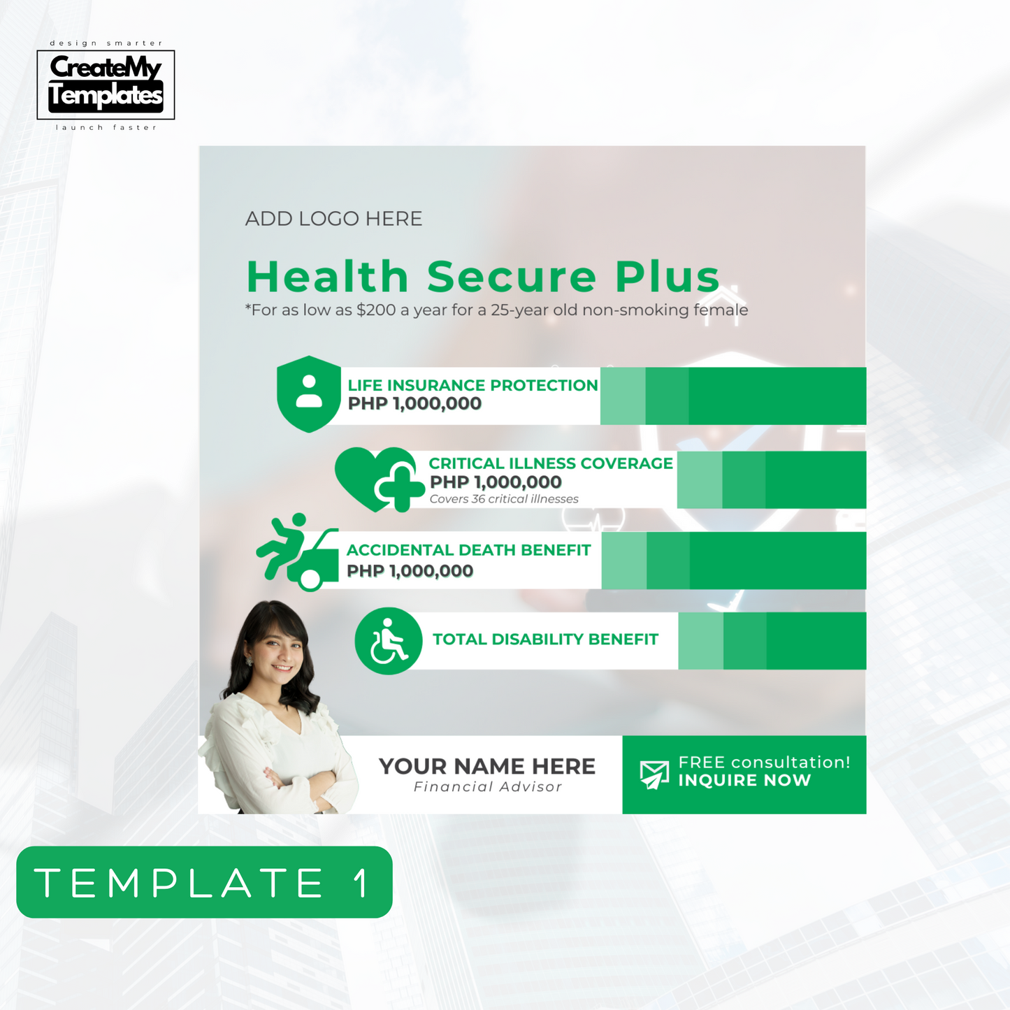 Financial Advisor Templates Starter Pack - Green