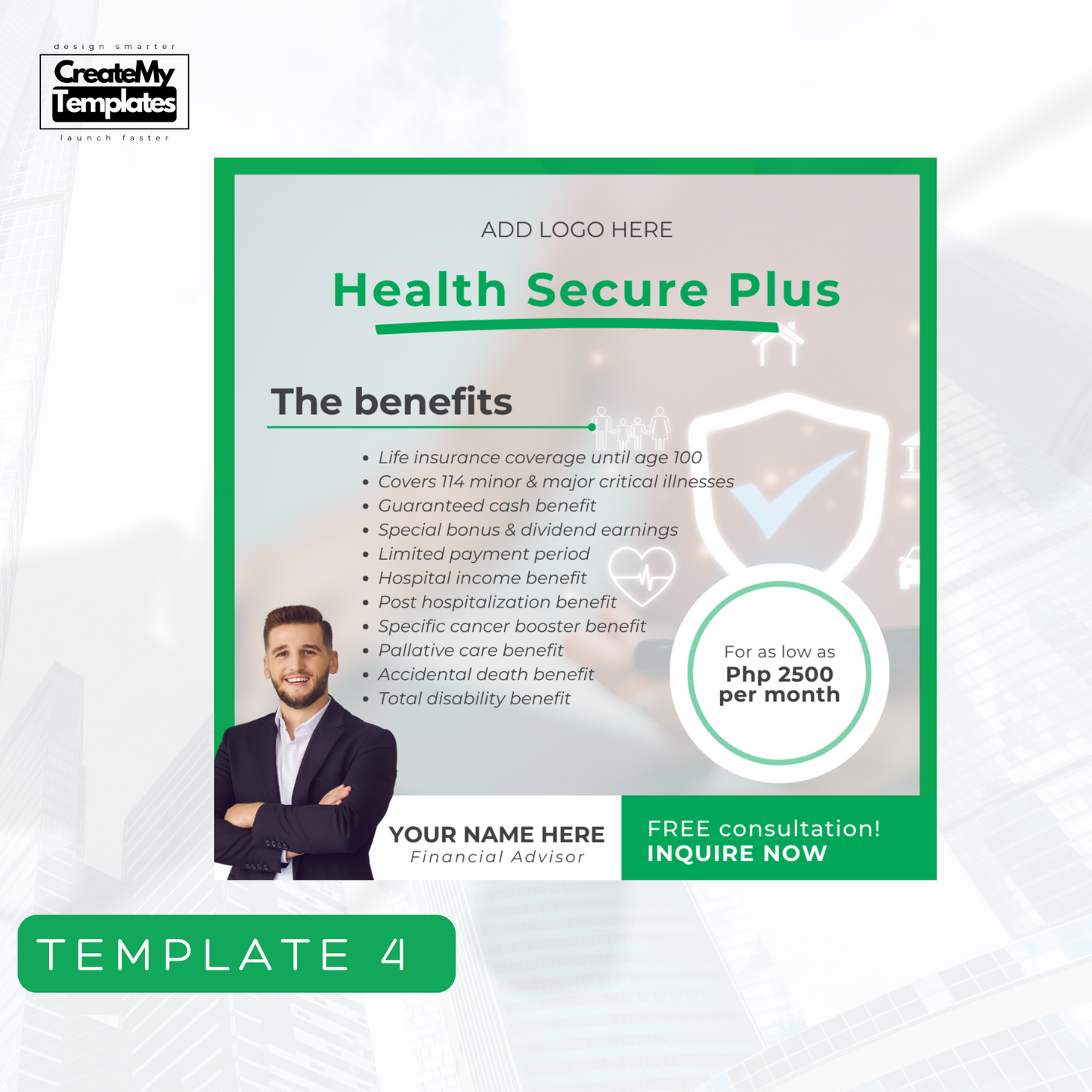 Financial Advisor Templates Starter Pack - Green