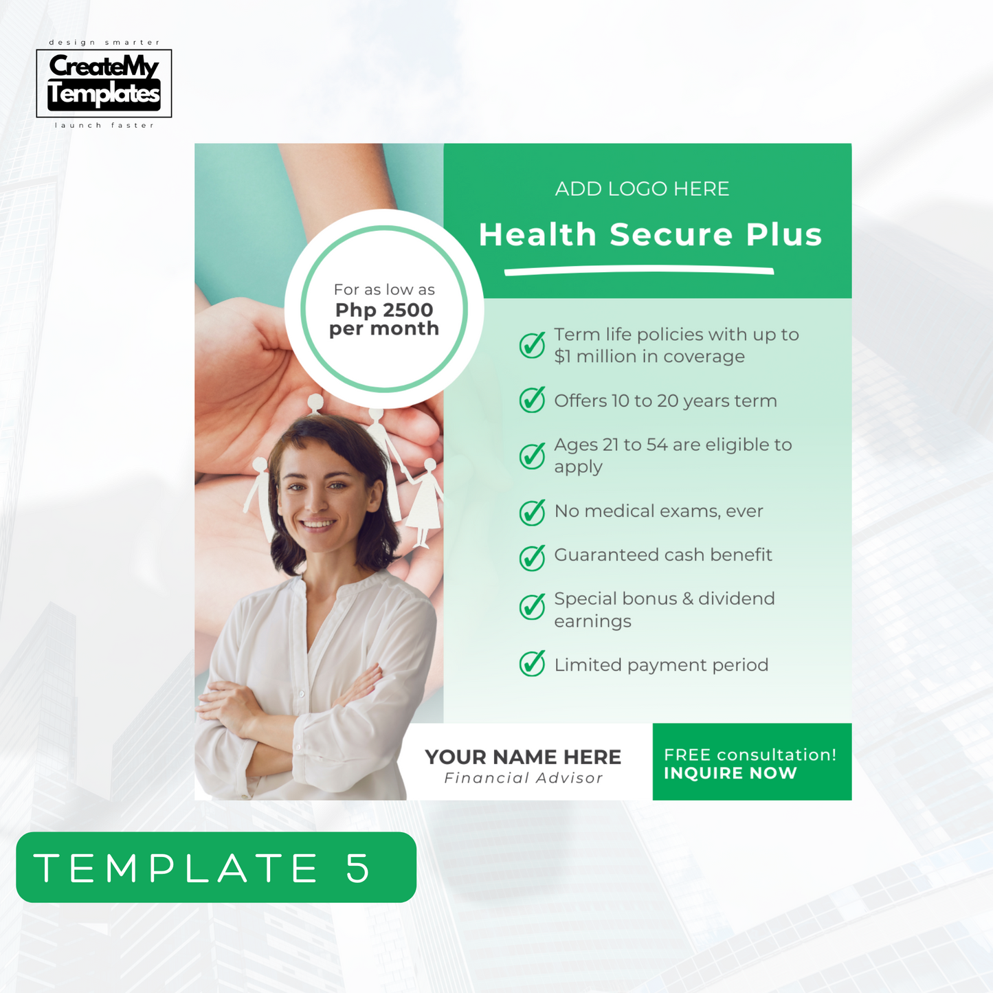 Financial Advisor Templates Starter Pack - Green